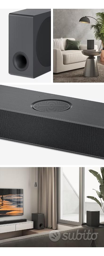 LG Soundbar S95QR I 810W I 9.1.5 canali I Meridian - Audio/Video In vendita  a Treviso