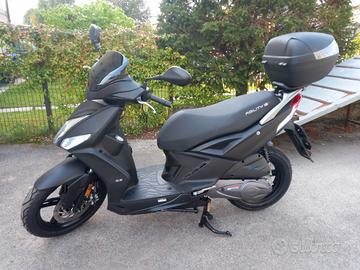 Nuovo kymco agility r16 plus 125 matt black+baule