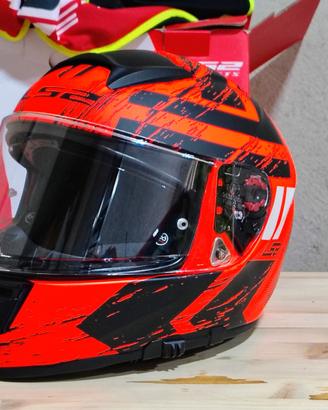 Casco integrale LS2 - Fibra di carbonio