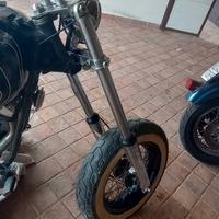 forcella Harley piastre inclinabili 