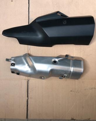 Paracalore + copertura scarico honda africa twin