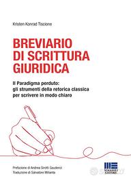 BREVIARIO DI SCRITTURA GIURIDICA