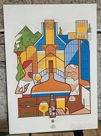 Birra Poretti Quadri Telati 