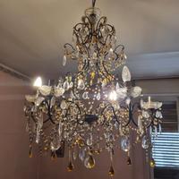 lampadario antico chandelier a goccia