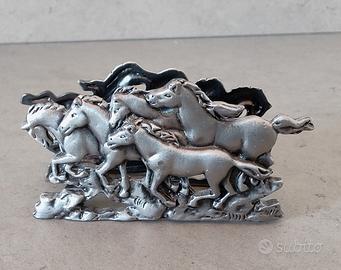 Portabiglietti da visita cavalli