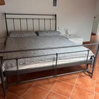 Letto matrimoniale ferro battuto Ciacci