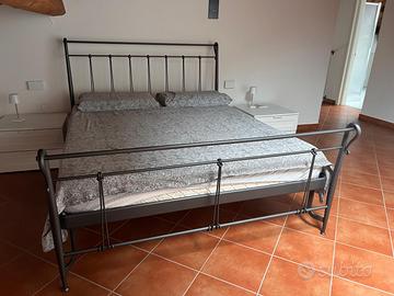 Letto matrimoniale ferro battuto Ciacci