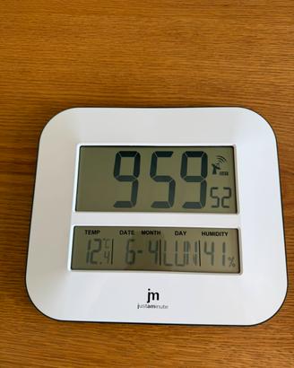 JUSTAMINUTE orologio/stazionemeteo
