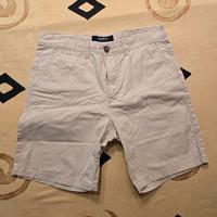 Pantaloncini corti da uomo Alcott, beige o bianco,