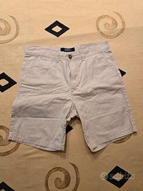 Pantaloncini corti da uomo Alcott, beige o bianco,