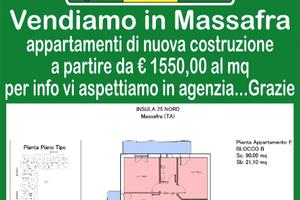 Massafra zona belvedere appartamenti nuovi