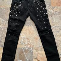 Jeans “ John Richmond” donna nero tg S