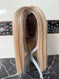 Parrucca donna capelli misti ( sintetici e veri)