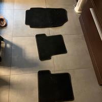 3 tappetini auto universali nero base