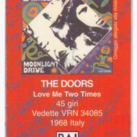 Card n. 44 allegata alla Rivista Raro - The Doors