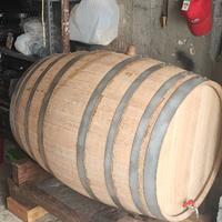 Botte vino in rovere da 500 litri con piedistallo