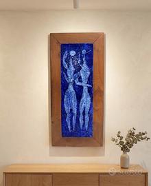 Placca Ceramica Artistica anni50 Tarciso