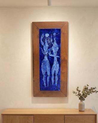 Placca Ceramica Artistica anni50 Tarciso