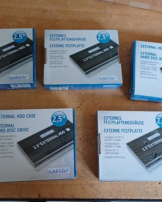 5 x Box Hard Disk Esterno 2.5

Captiva Nuovo