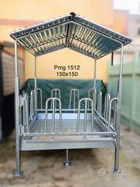 Mangiatoie per balle di fieno portaballone