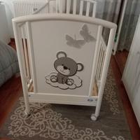 culla pali + materasso