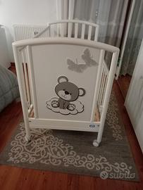 culla pali + materasso