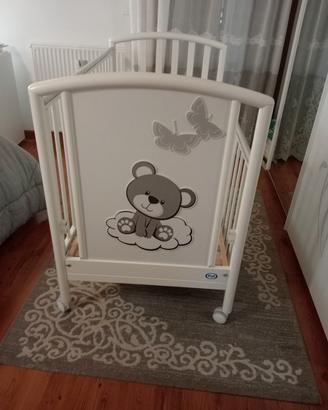 culla pali + materasso