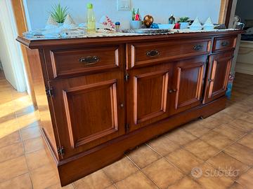 Credenza/madia in legno massello stile classico