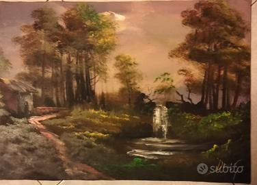 Quadro ad olio firmato Dore' G.