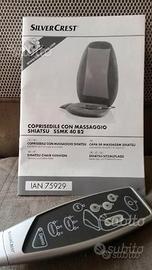 coprisedile con massaggio  3 zone massaggio