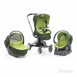 chicco trio i-move colore verde usato