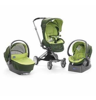 chicco trio i-move colore verde usato