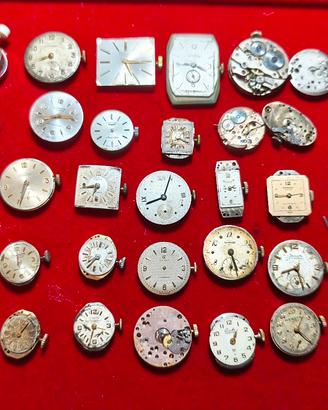 lotto 30 movimenti orologi 