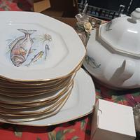 servizio piatti pesce