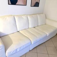 Divano letto bianco