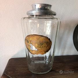 Vaso da negozio fabbrica caramelle