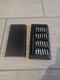 set cacciaviti di precisione con inserti