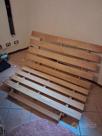 Divano letto futon piu materasso