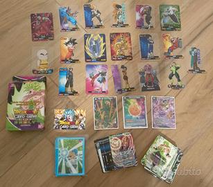 Carte dragon ball super card game + lamincards 
