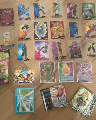 Carte dragon ball super card game + lamincards 