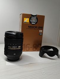 Nikon Nikkor Lens 16- 85 mm f /3.5-5.6 ED VR