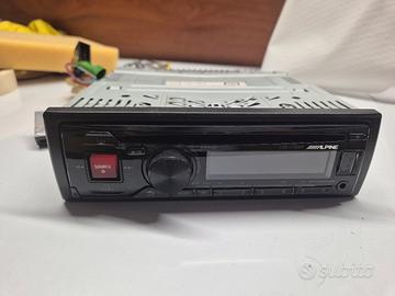 autoradio alpine cde-170rr radio cd usb mp3