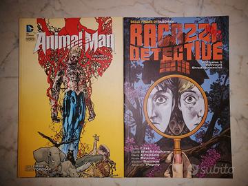 Lotto Fumetti-Animal Man + Ragazzi Morti Detective
