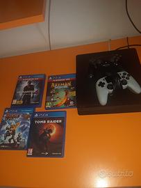 Ps4 con 4 giochi 1 e un nacon