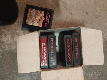 Lotto 5 giochi Atari 2600 Vintage 