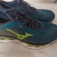 MIZUNO Wave Sky 5 J1GC210282 Verde Mis EURO 43