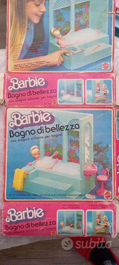 Barbie Dream House -parete bagno vintage e scatola - Collezionismo In  vendita a Torino