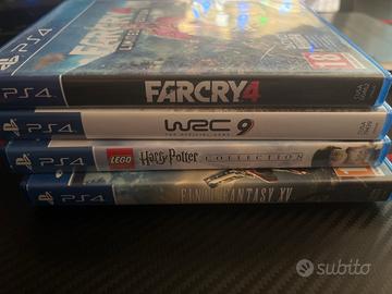 Ps4 Giochi disco fisico cd videogiochi