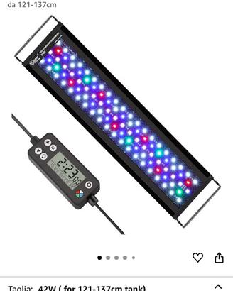 Illuminazione per acquario led esterno