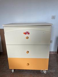 Cassettiera con bagnetto MIBB